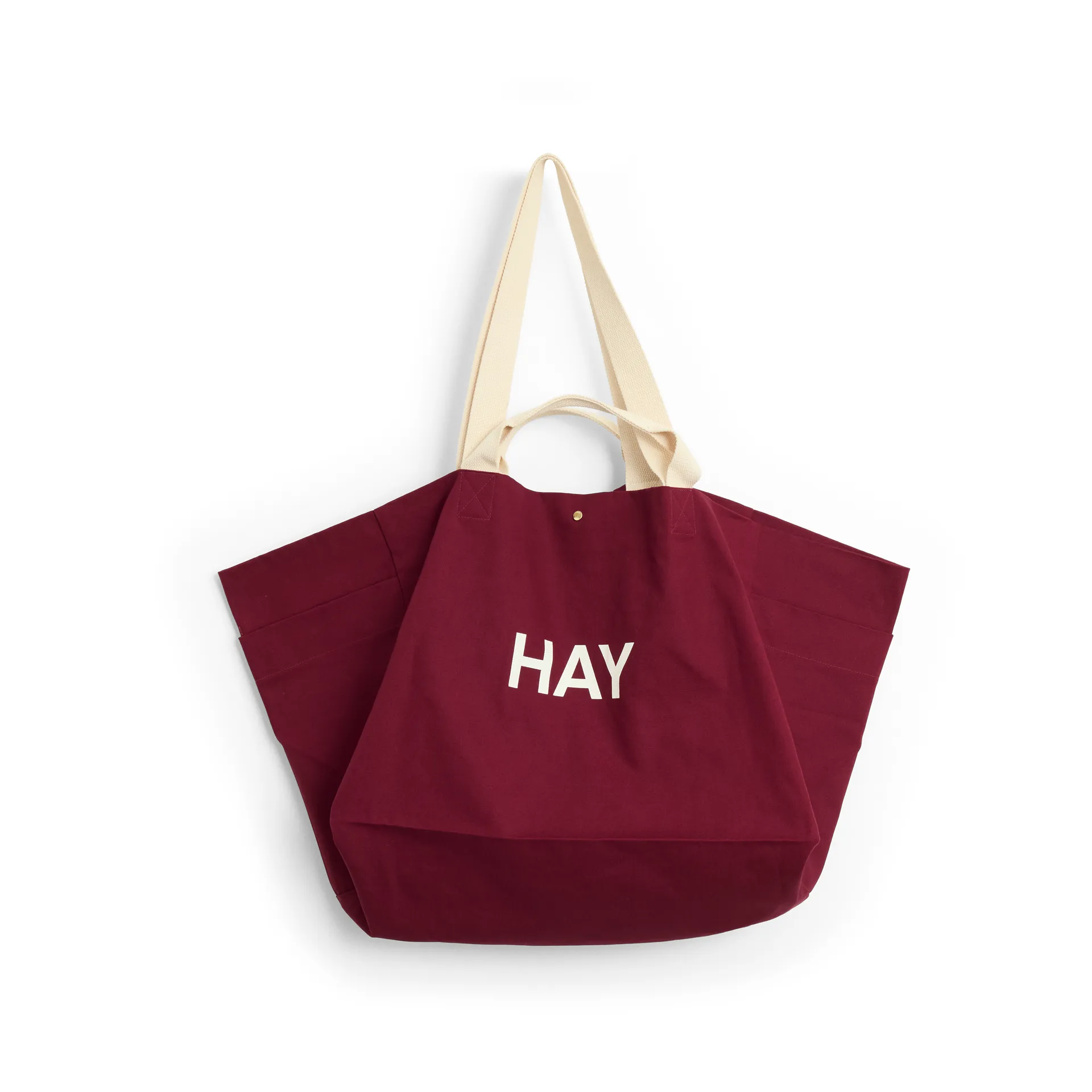 Weekend Bag Organic τσάντα L, Burgundy HAY