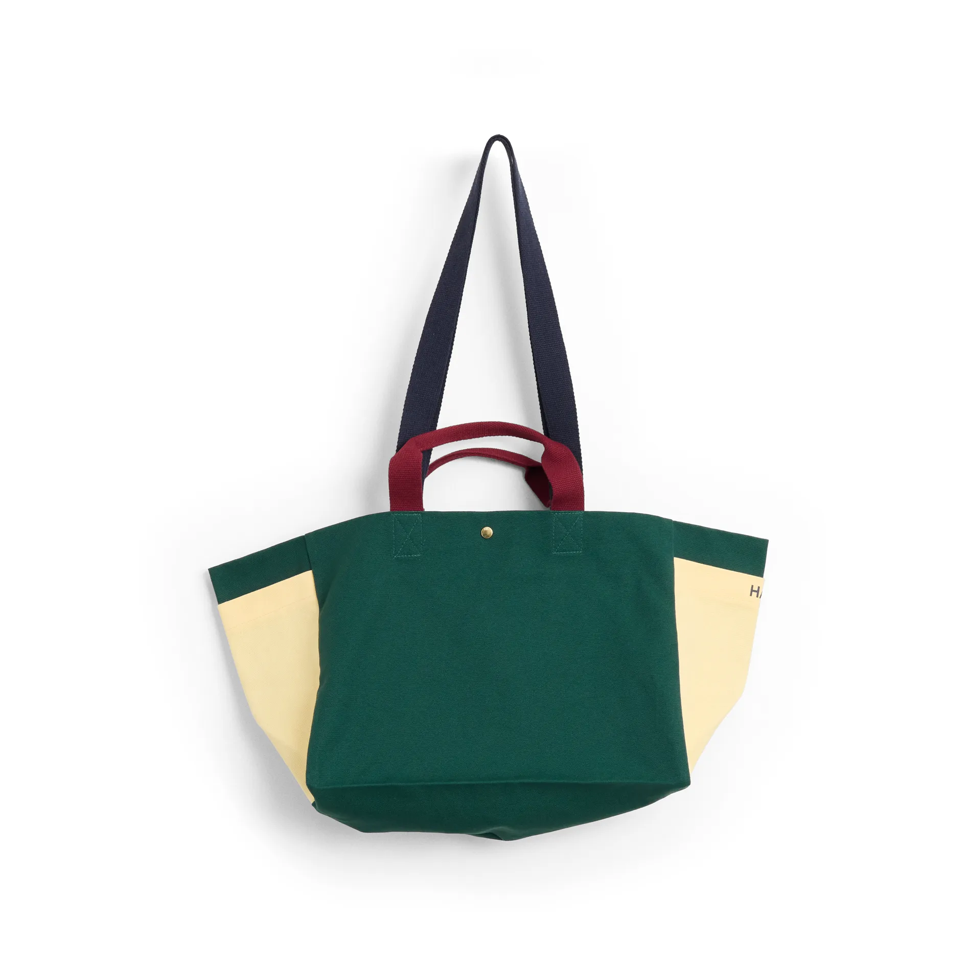 Weekend Bag Organic τσάντα S, Dark green multi HAY