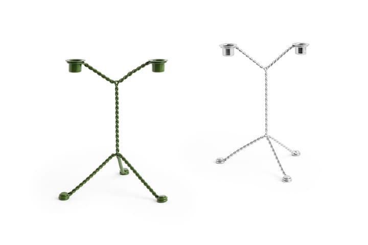 Wire κηροπήγια, Green HAY