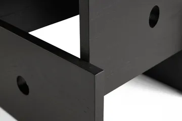 Wood Box τραπεζάκι σαλονιού - Μαύρο-λακαρισμένη δρυς - HAY