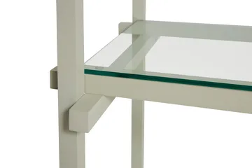 Woody Column ράφι - Οξιά-clear glass, χαμηλό - HAY