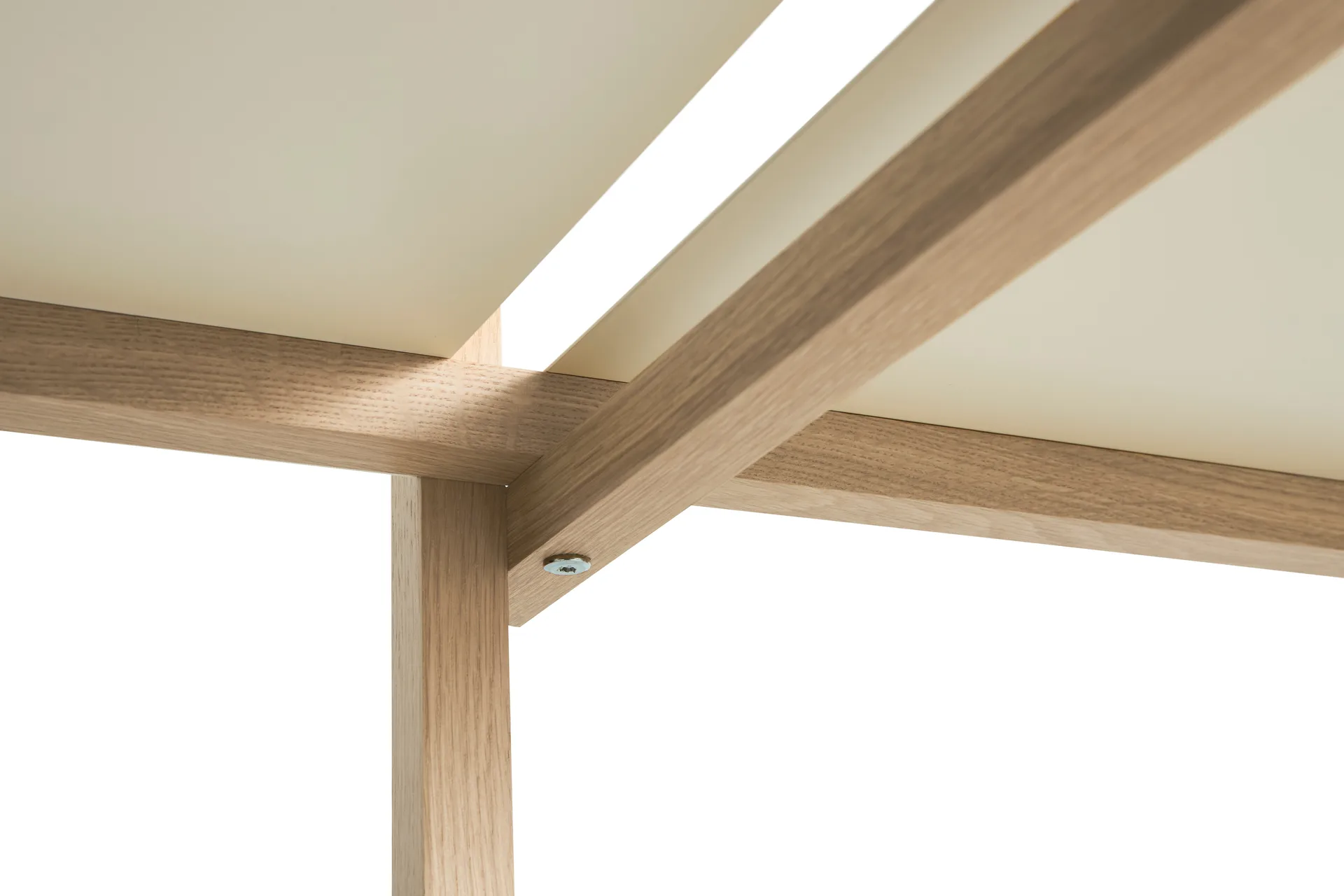 Woody ράφι, Oak-almond white, high HAY