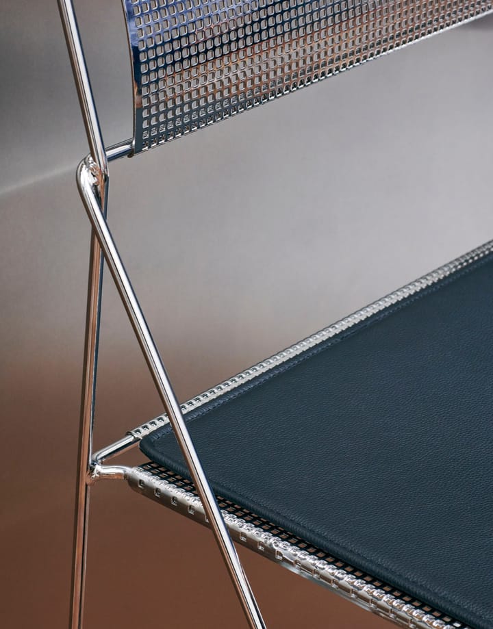 X-Line Indoor μαξιλάρι καρέκλας, Black leather HAY