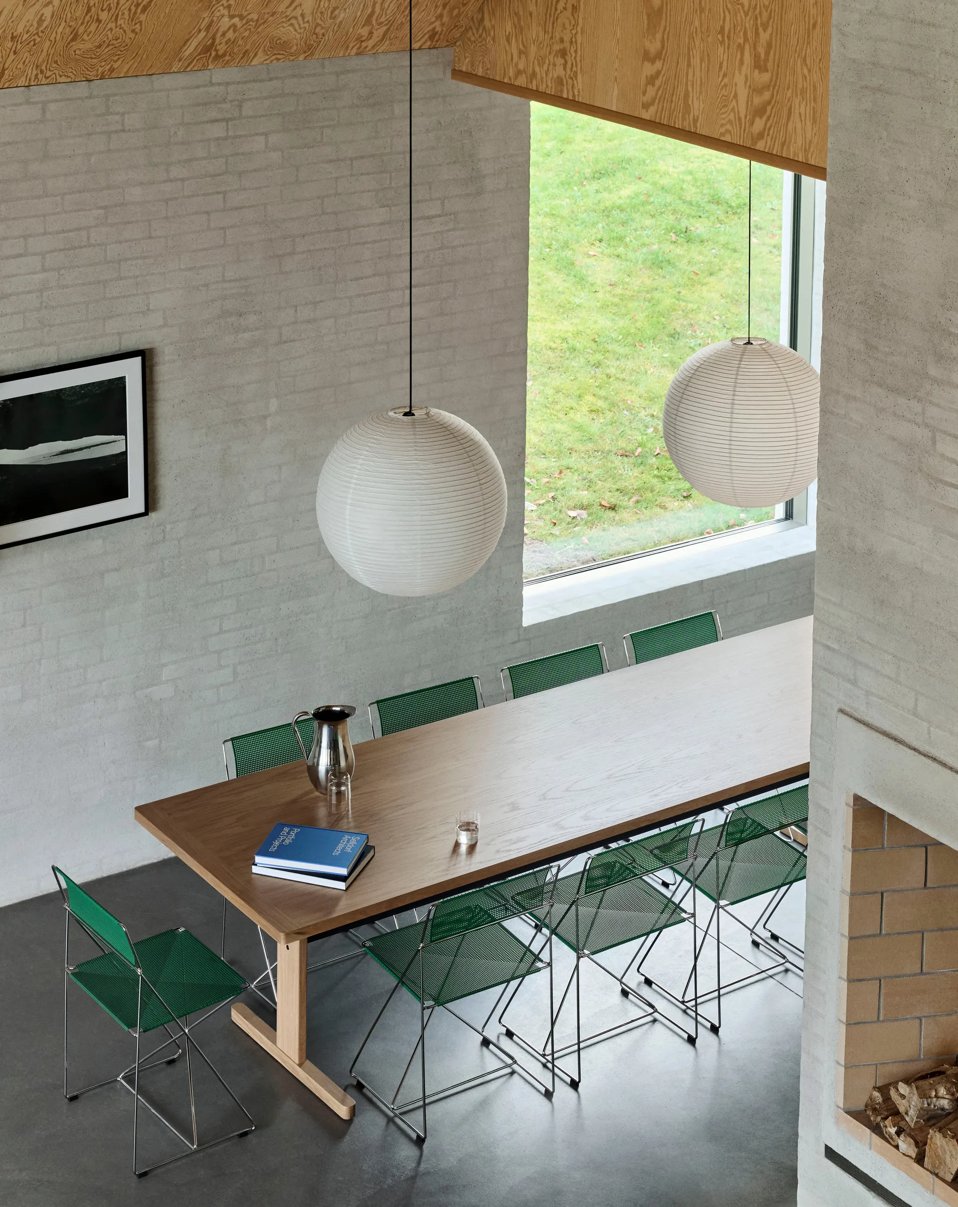 X-Line Indoor καρέκλα, Leek green HAY