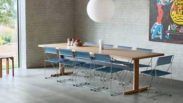 X-Line Indoor καρέκλα - Powder blue - HAY