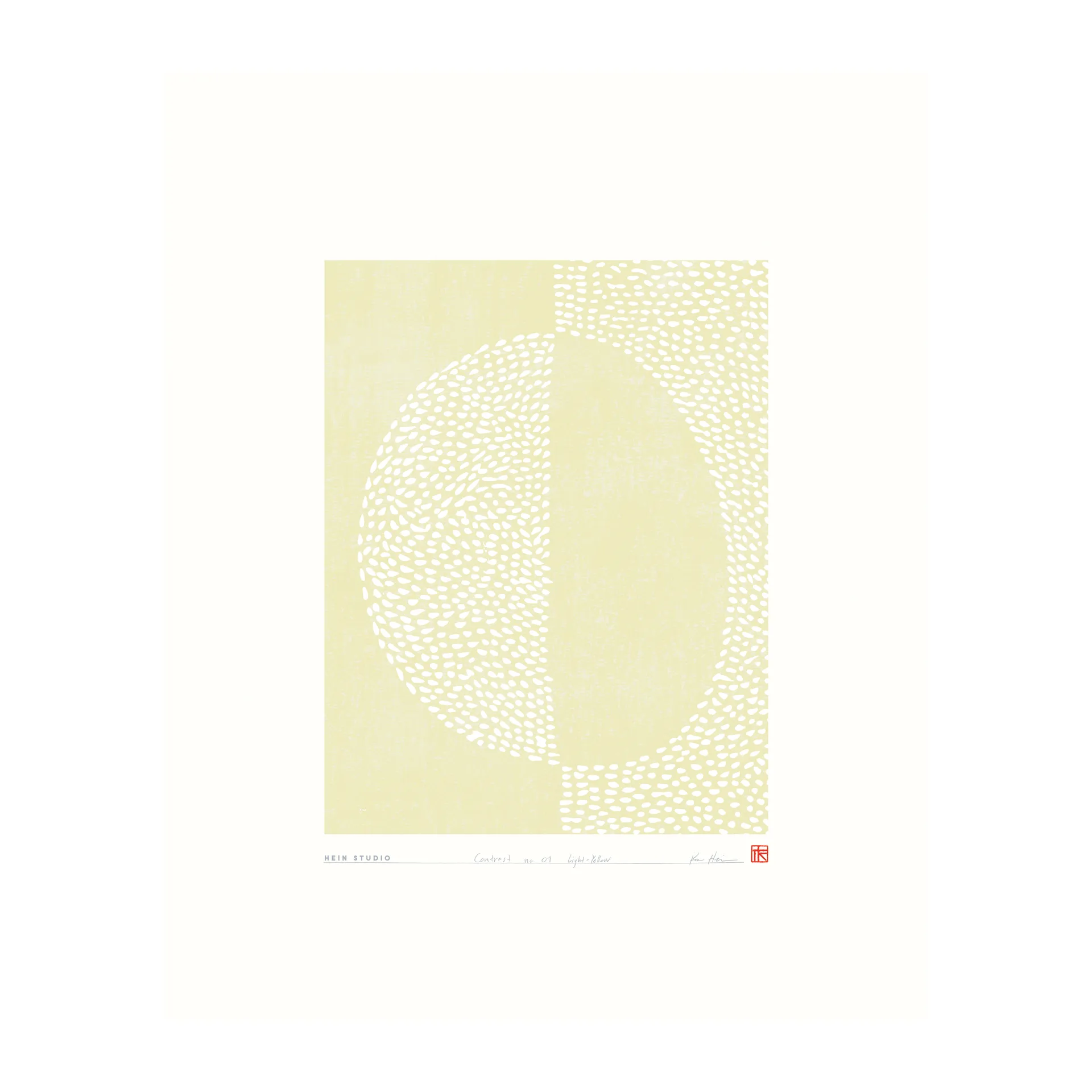 Αφίσα με αντιθέσεις 40x50 εκ, No. 01 Hein Studio