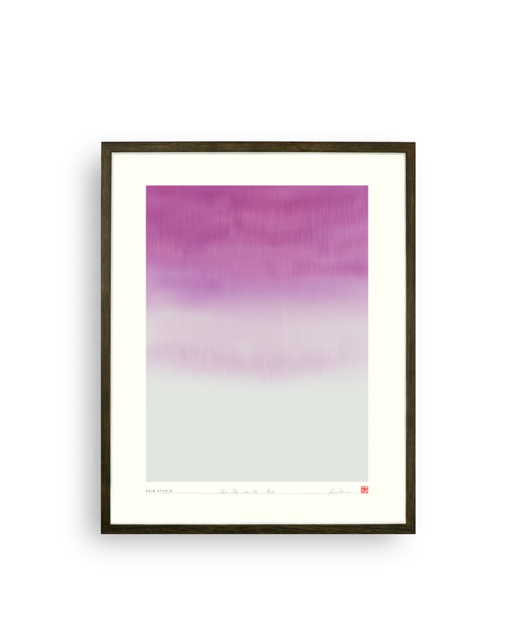 Αφίσα με ροζ ουρανό 40x50 εκ - No. 01 - Hein Studio