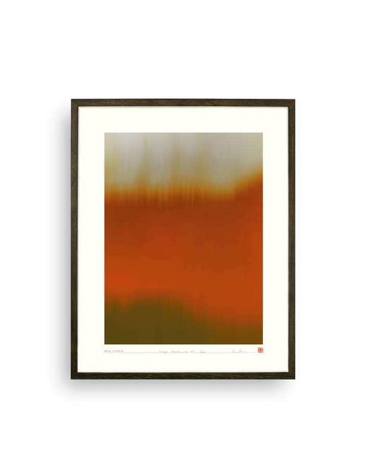 Αφίσα με πορτοκαλί ανατολή 40x50 εκ, No. 02 Hein Studio