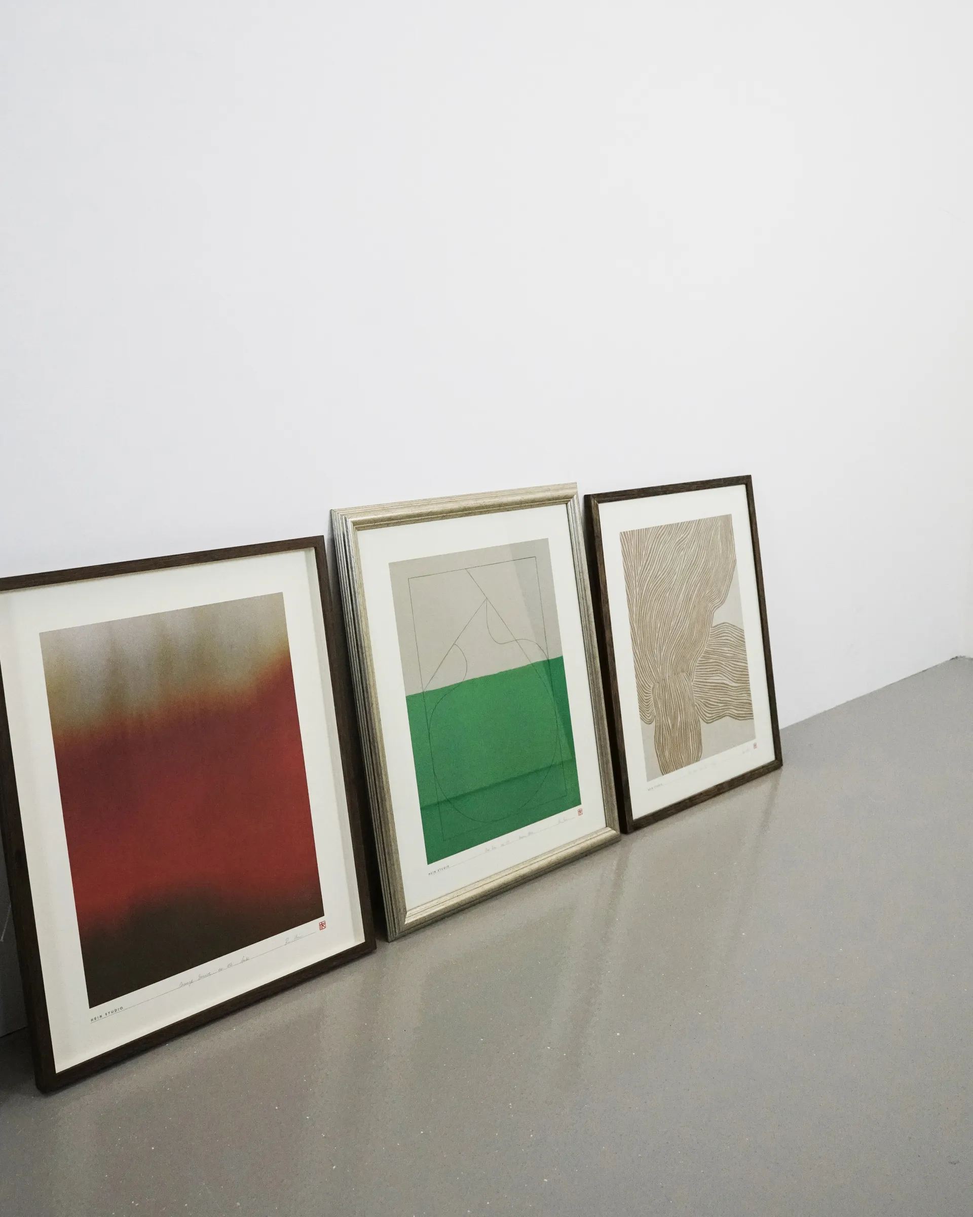 Αφίσα με πορτοκαλί ανατολή 40x50 εκ, No. 02 Hein Studio