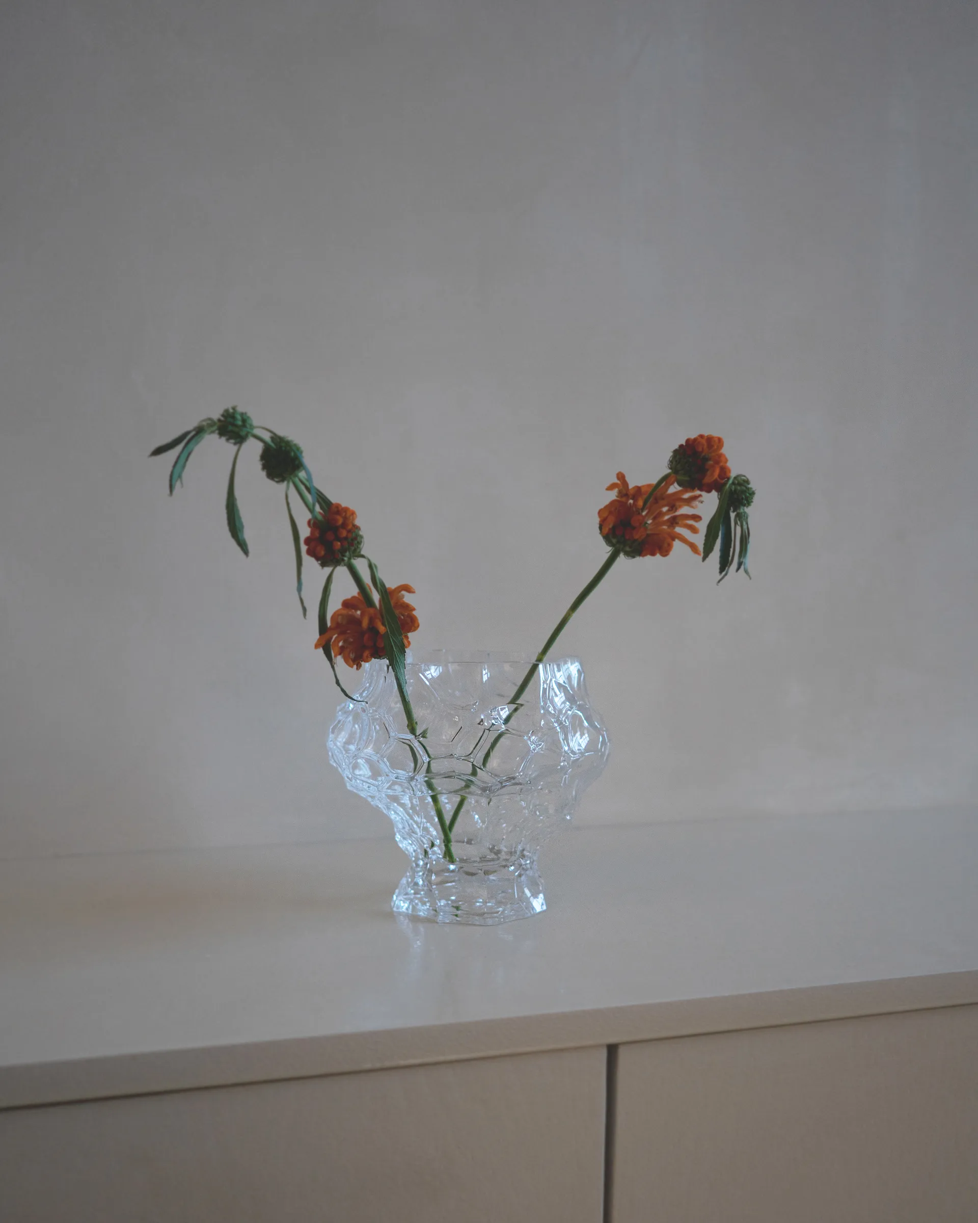 Βάζο Canyon medium 18 cm, Clear Hein Studio