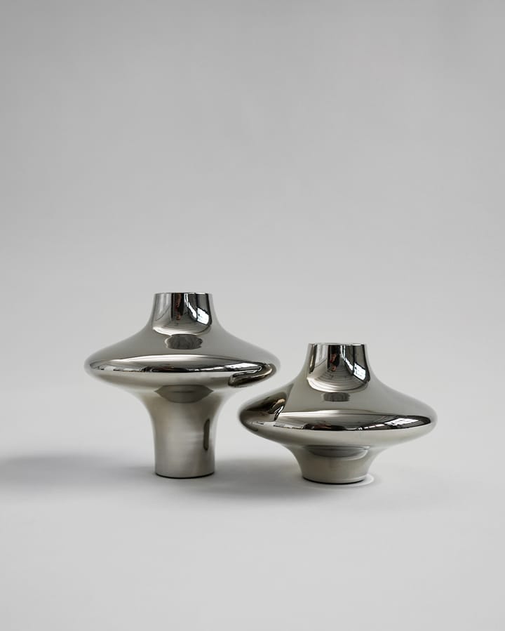 Μεγάλο κηροπήγιο Doublet no. 02 s, Χρώμιο Hein Studio