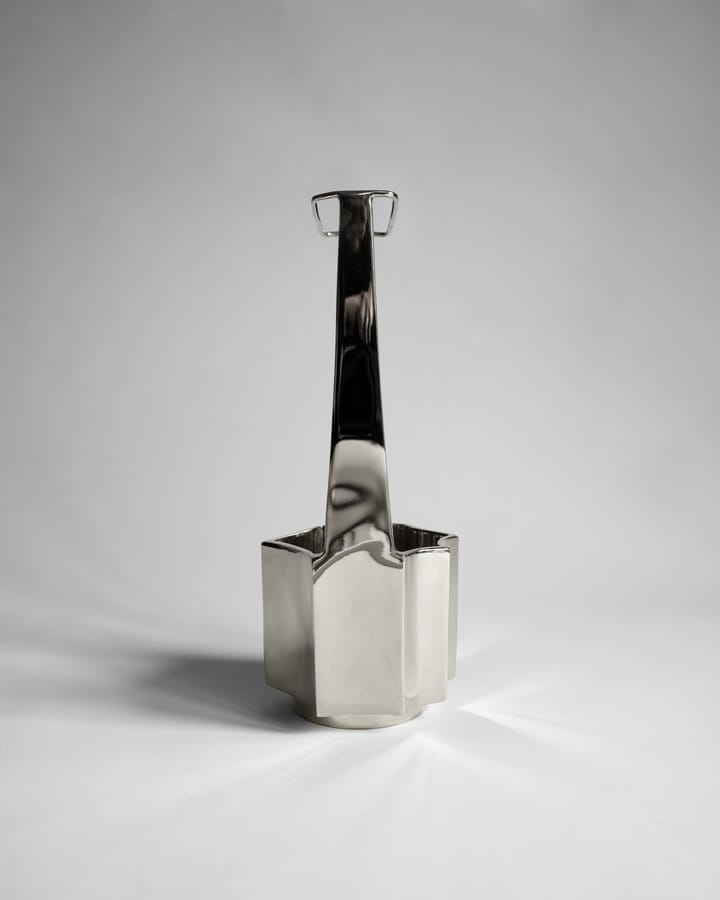 Ikebana βάζο 30 εκ., Νικέλιο Hein Studio