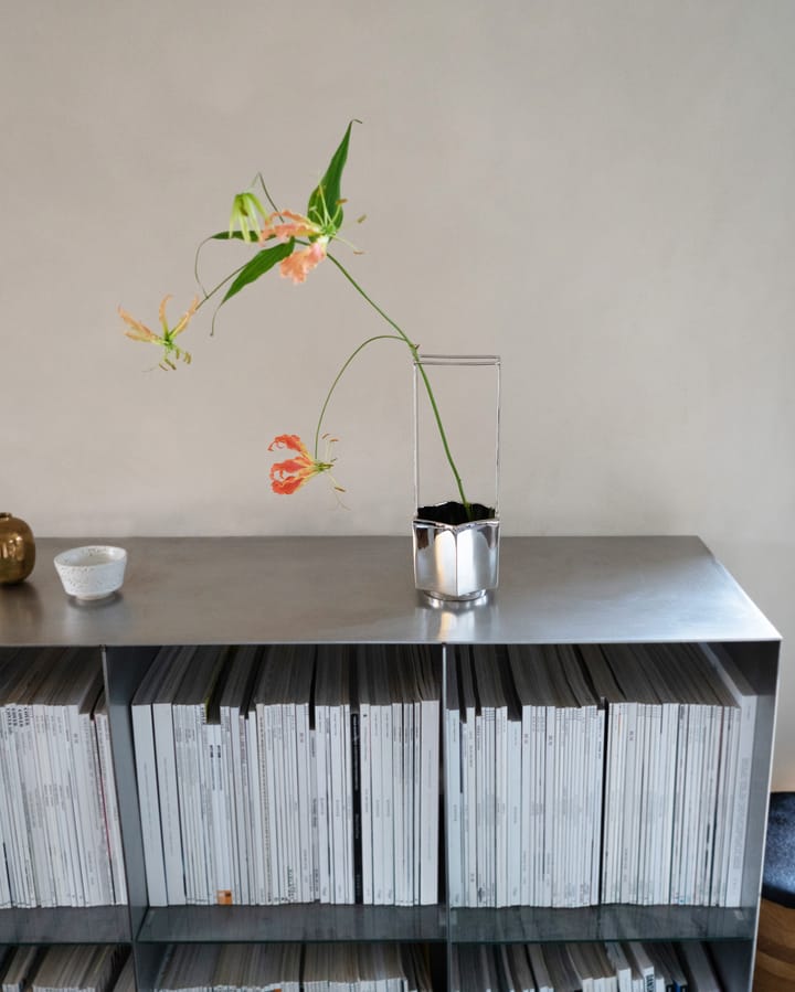 Ikebana βάζο 30 εκ., Νικέλιο Hein Studio