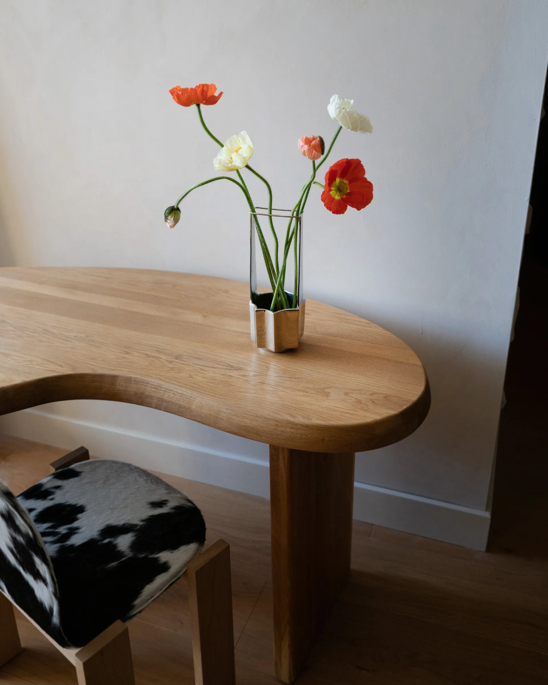 Ikebana βάζο 30 εκ., Ορείχαλκος Hein Studio