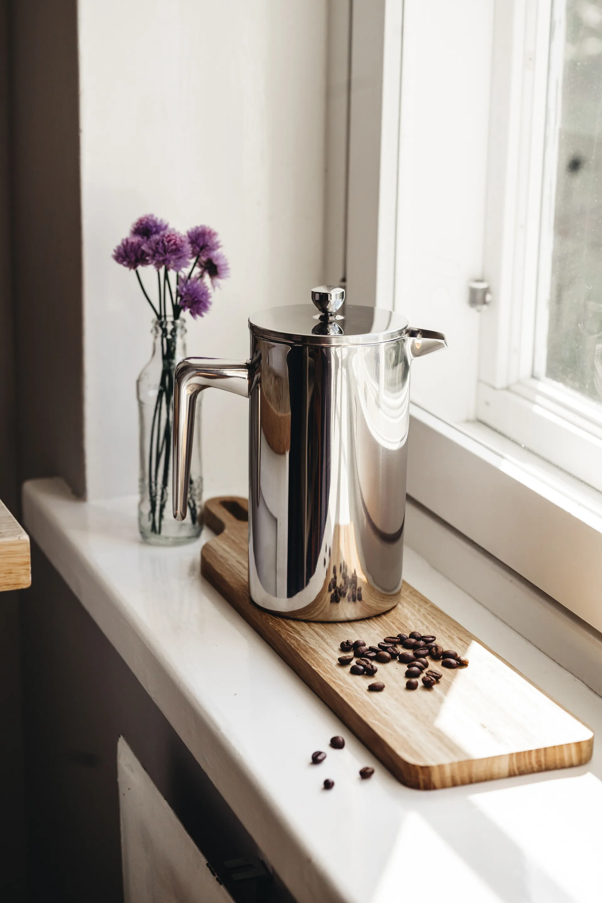 Heirol ανοξείδωτη πρέσα καφέ, 1 L. 8 φλιτζάνια Heirol