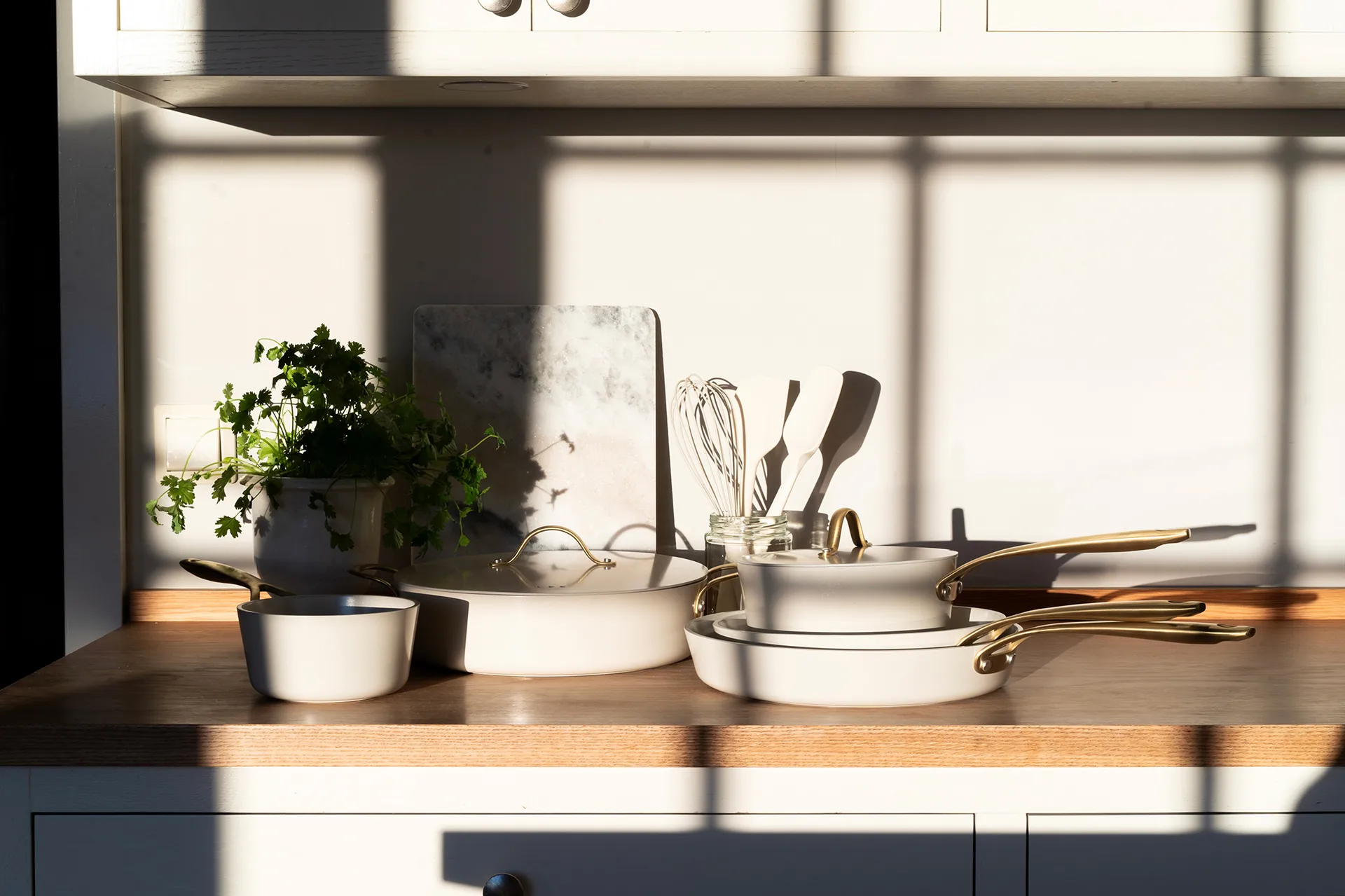 Heirol Royal Pearl τηγάνι Ø28 cm, Λευκό-χρυσό Heirol