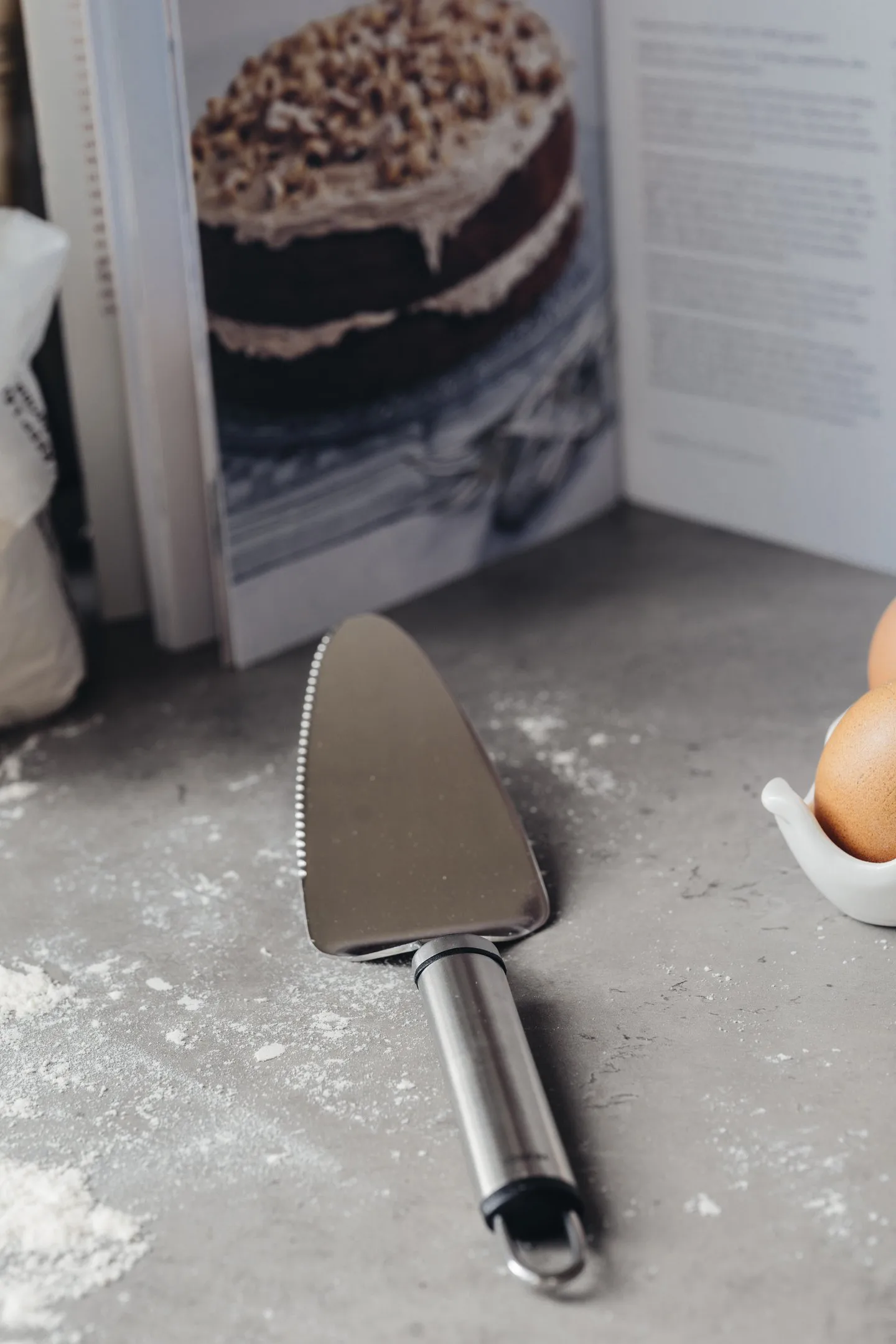 Heirol Steely σπάτουλα τούρτας, Ανοξείδωτο ατσάλι Heirol