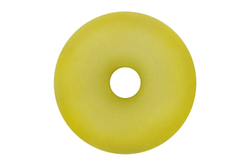 Boa πουφ Ø114 cm - Sulfur yellow - Hem