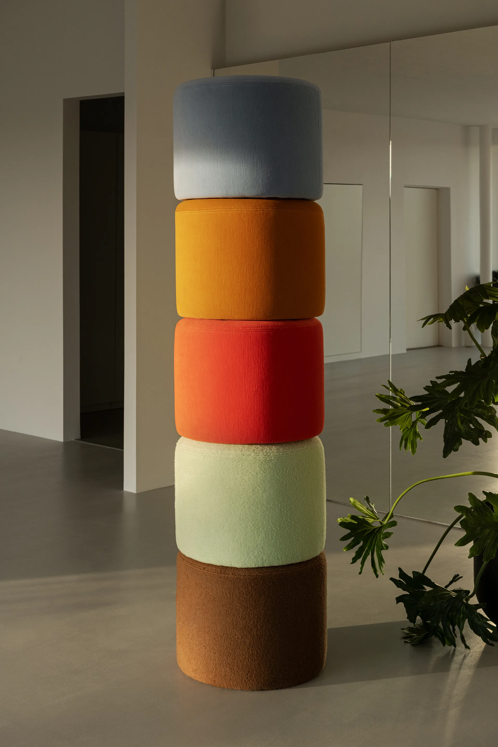 Bon πουφ Ø50x41 cm, Sawdust Hem