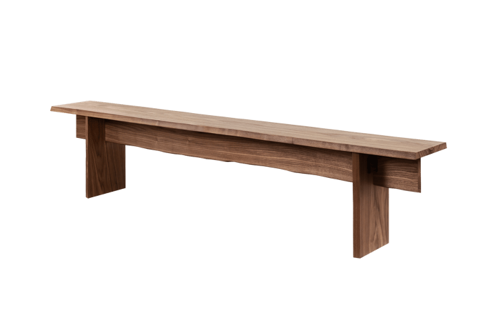 Bookmatch πάγκος 210 cm, Καρυδιά Hem