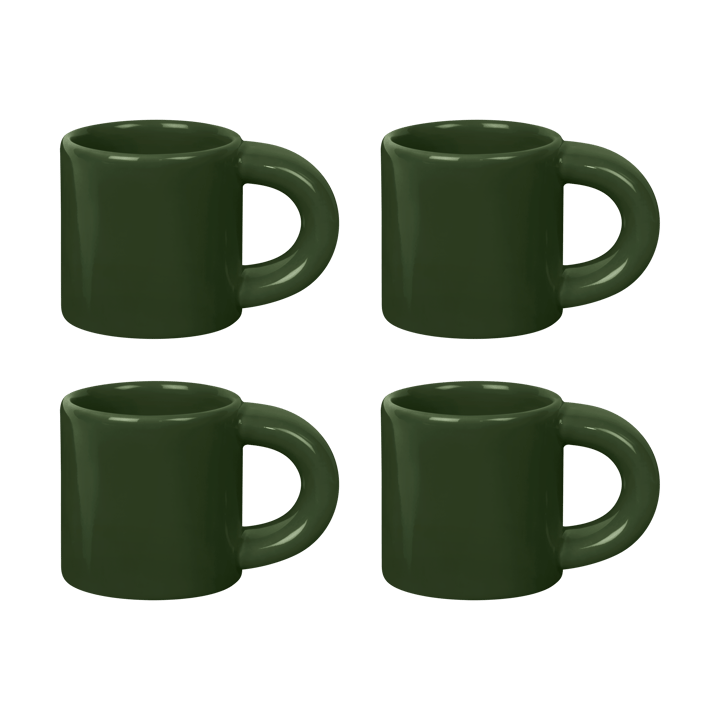 Bronto φλιτζάνι εσπρέσο 10 cl 4 τεμάχια - Green - Hem