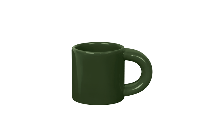 Bronto φλιτζάνι εσπρέσο 10 cl 4 τεμάχια, Green Hem
