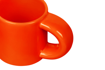 Bronto φλιτζάνι εσπρέσο 10 cl 4 τεμάχια - Orange - Hem