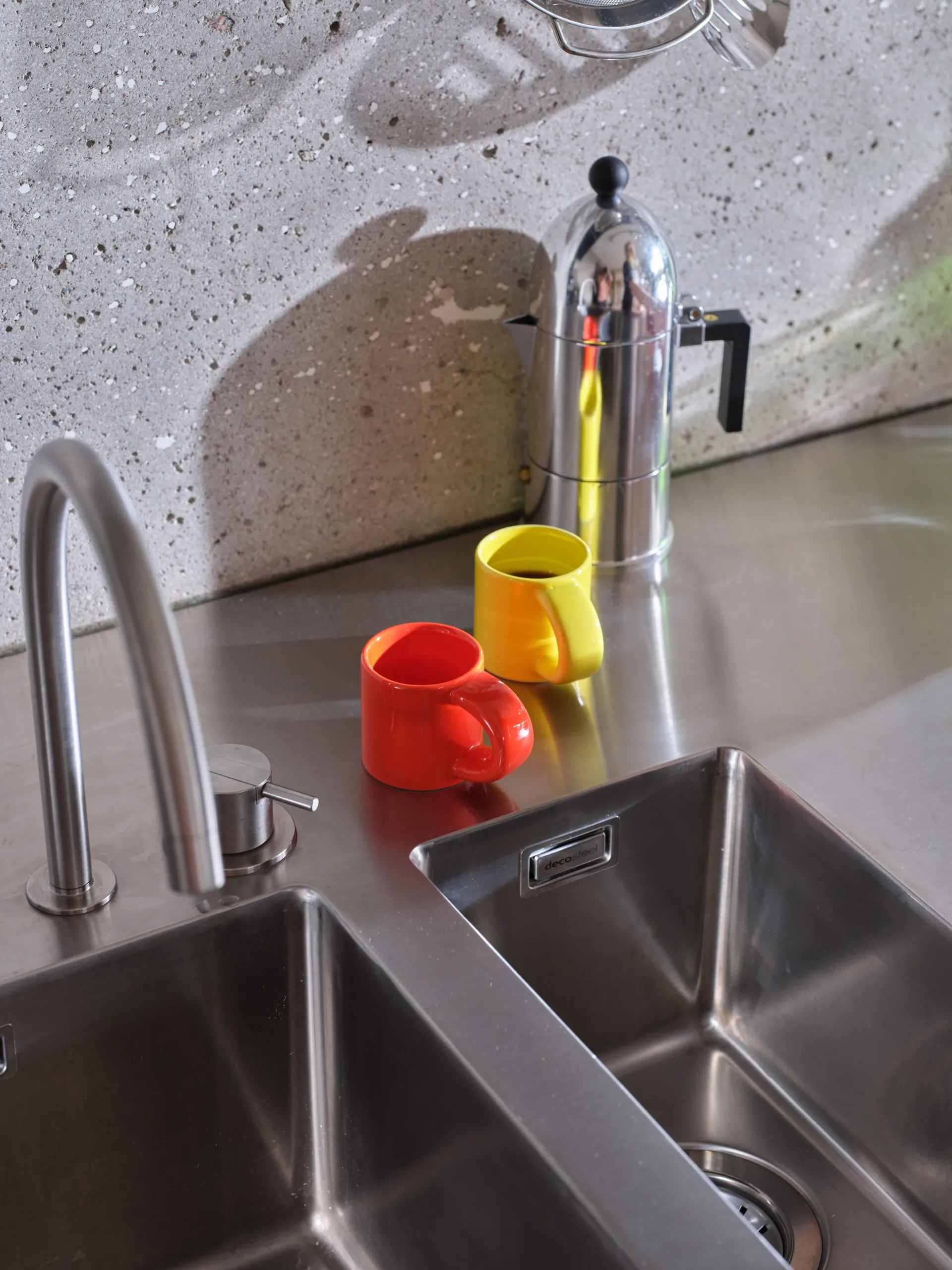 Bronto φλιτζάνι εσπρέσο 10 cl 4 τεμάχια, Orange Hem