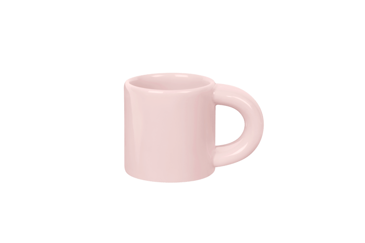 Bronto φλιτζάνι εσπρέσο 10 cl 4 τεμάχια, Pink Hem