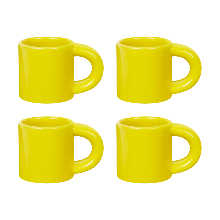 Bronto φλιτζάνι εσπρέσο 10 cl 4 τεμάχια - Yellow - Hem