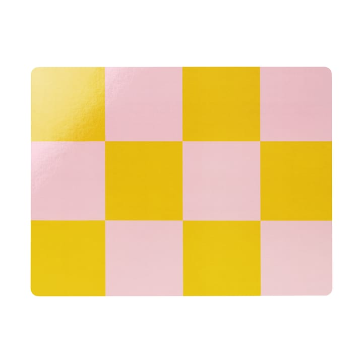 Check σουπλά 30x40 cm 2 τεμάχια - Honey-pink - Hem