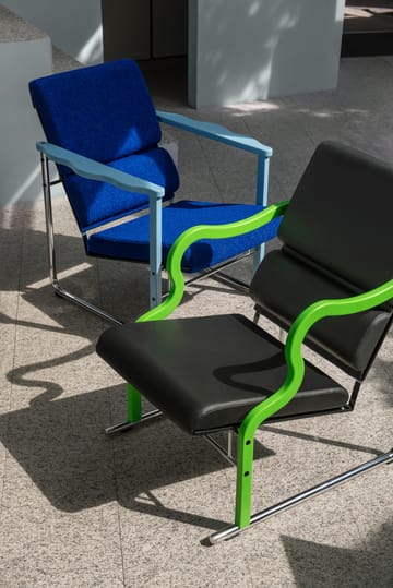 Experiment 501 lounge πολυθρόνα - Green-black - Hem