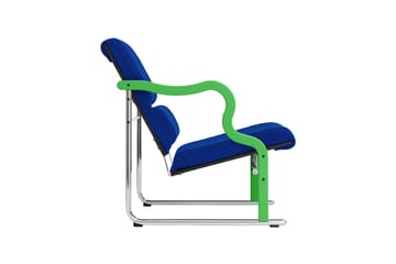 Experiment 501 lounge πολυθρόνα - Green-ultramarine - Hem