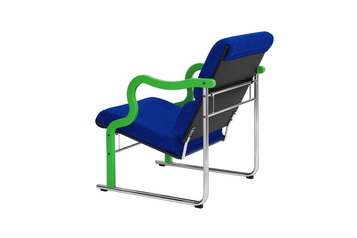 Experiment 501 lounge πολυθρόνα, Green-ultramarine Hem