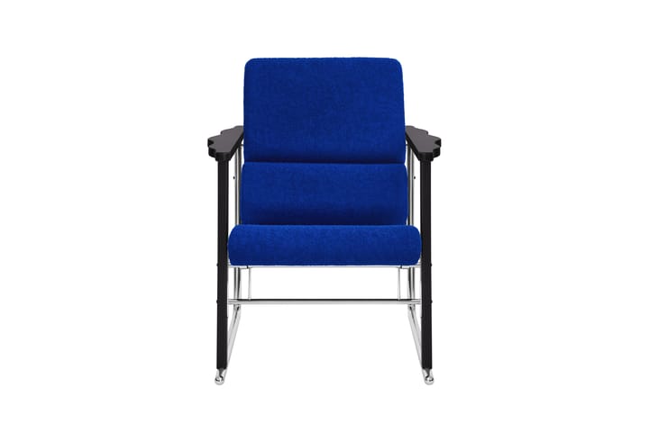 Experiment 502 lounge πολυθρόνα, Black-ultramarine Hem