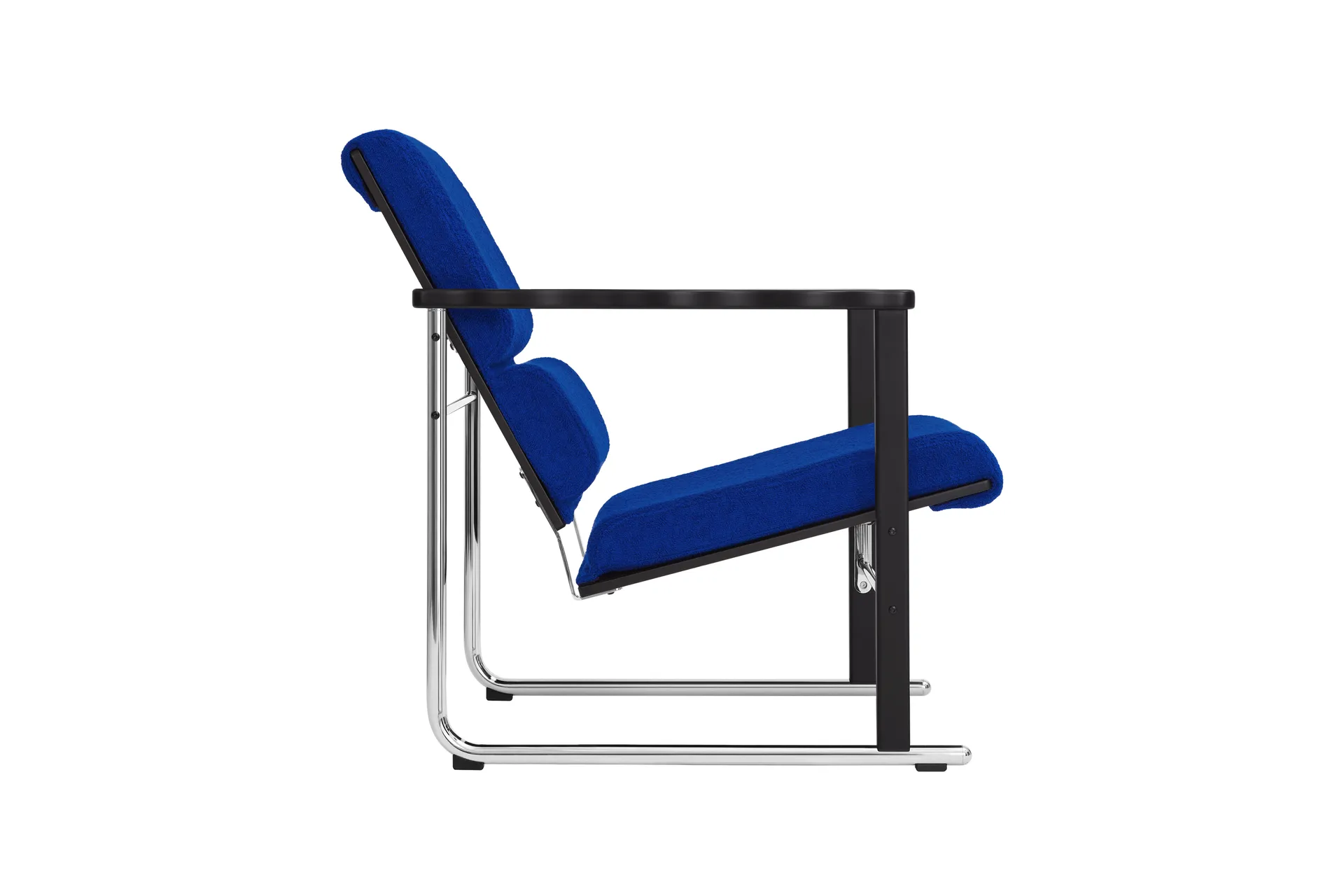 Experiment 502 lounge πολυθρόνα, Black-ultramarine Hem