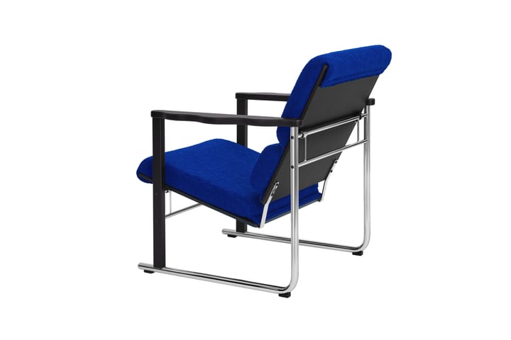 Experiment 502 lounge πολυθρόνα, Black-ultramarine Hem