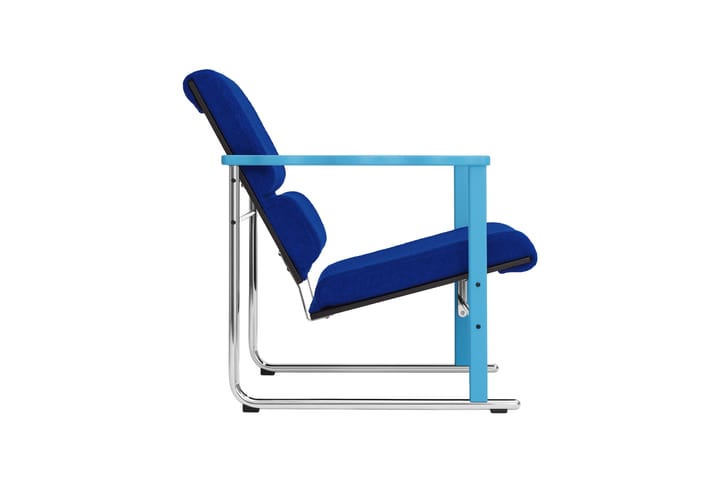 Experiment 502 lounge πολυθρόνα, Blue-ultramarine Hem