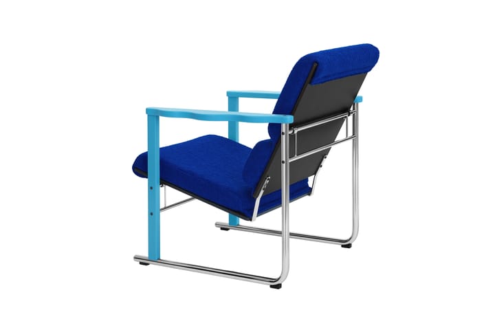 Experiment 502 lounge πολυθρόνα, Blue-ultramarine Hem
