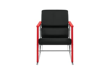 Experiment 503 lounge πολυθρόνα - Red-black leather - Hem