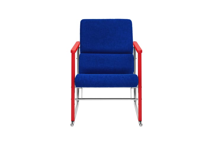 Experiment 503 lounge πολυθρόνα, Red-ultramarine Hem