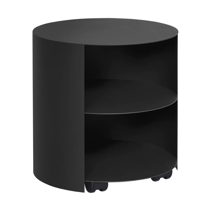 Hide τραπεζάκι Ø38x41 cm - Jet black textured - Hem