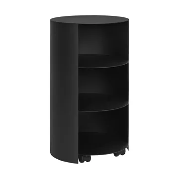 Hide βάθρο Ø38x68 cm - Jet black textured - Hem