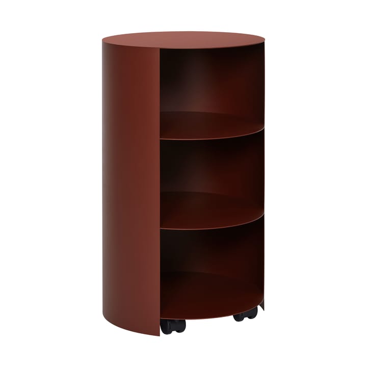 Hide βάθρο Ø38x68 cm - Red brown textured - Hem