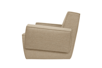 Hunk lounge πολυθρόνα με μπράτσα - Beige - Hem