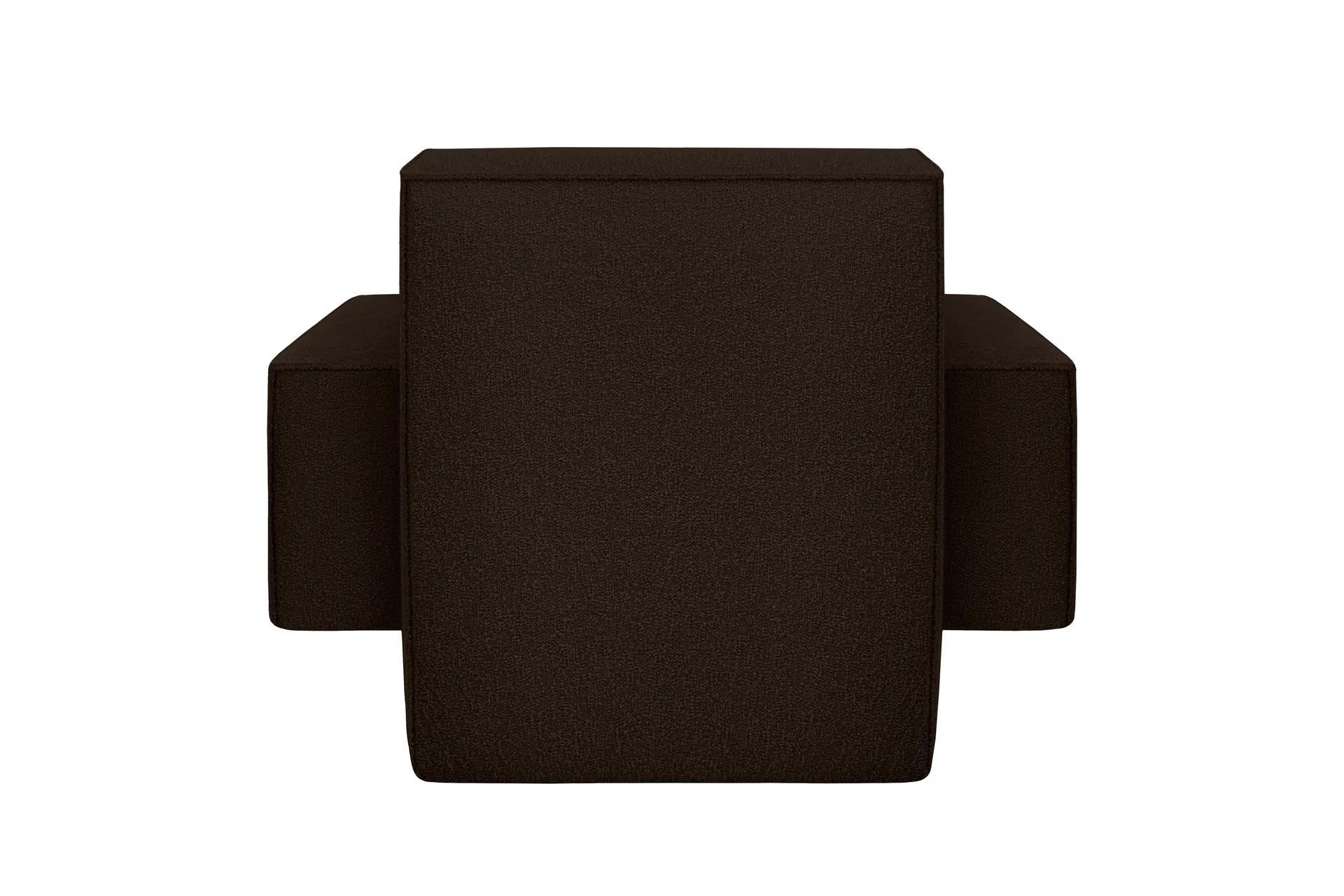 Hunk lounge πολυθρόνα με μπράτσα, Chocolate Hem