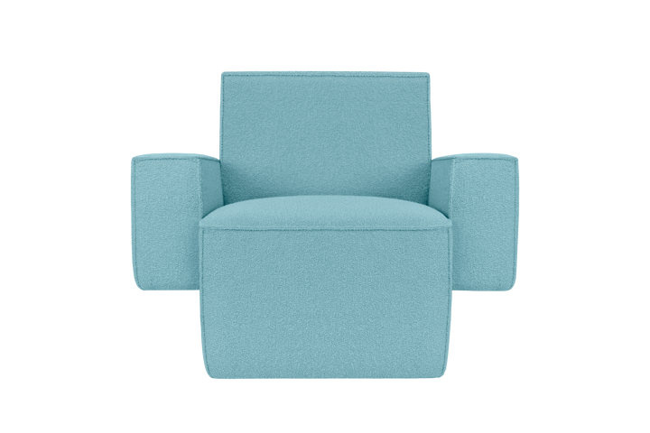 Hunk lounge πολυθρόνα με μπράτσα, Icicle Hem