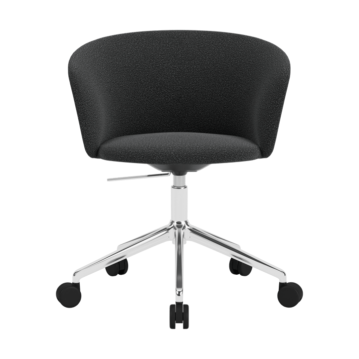 Kendo Swivel καρέκλα γραφείου με 5 ροδάκια - Graphite-polished aluminium - Hem