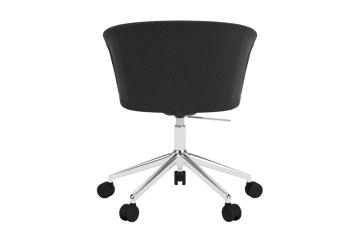 Kendo Swivel καρέκλα γραφείου με 5 ροδάκια - Graphite-polished aluminium - Hem