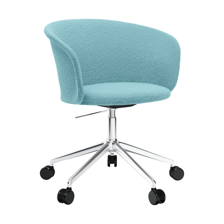 Kendo Swivel καρέκλα γραφείου με 5 ροδάκια - Icicle-polished aluminium - Hem